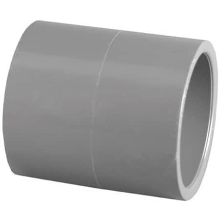 Charlotte Pipe And Foundry Charlotte Pipe Schedule 80 1/2 in. Slip X 1/2 in. D Slip PVC Coupling 1 pk PVC 08100 1000
